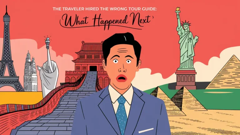 The Traveler Hired the Wrong Tour Guide
