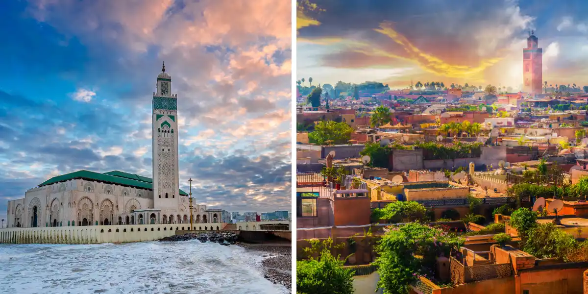 Casablanca vs. Marrakech