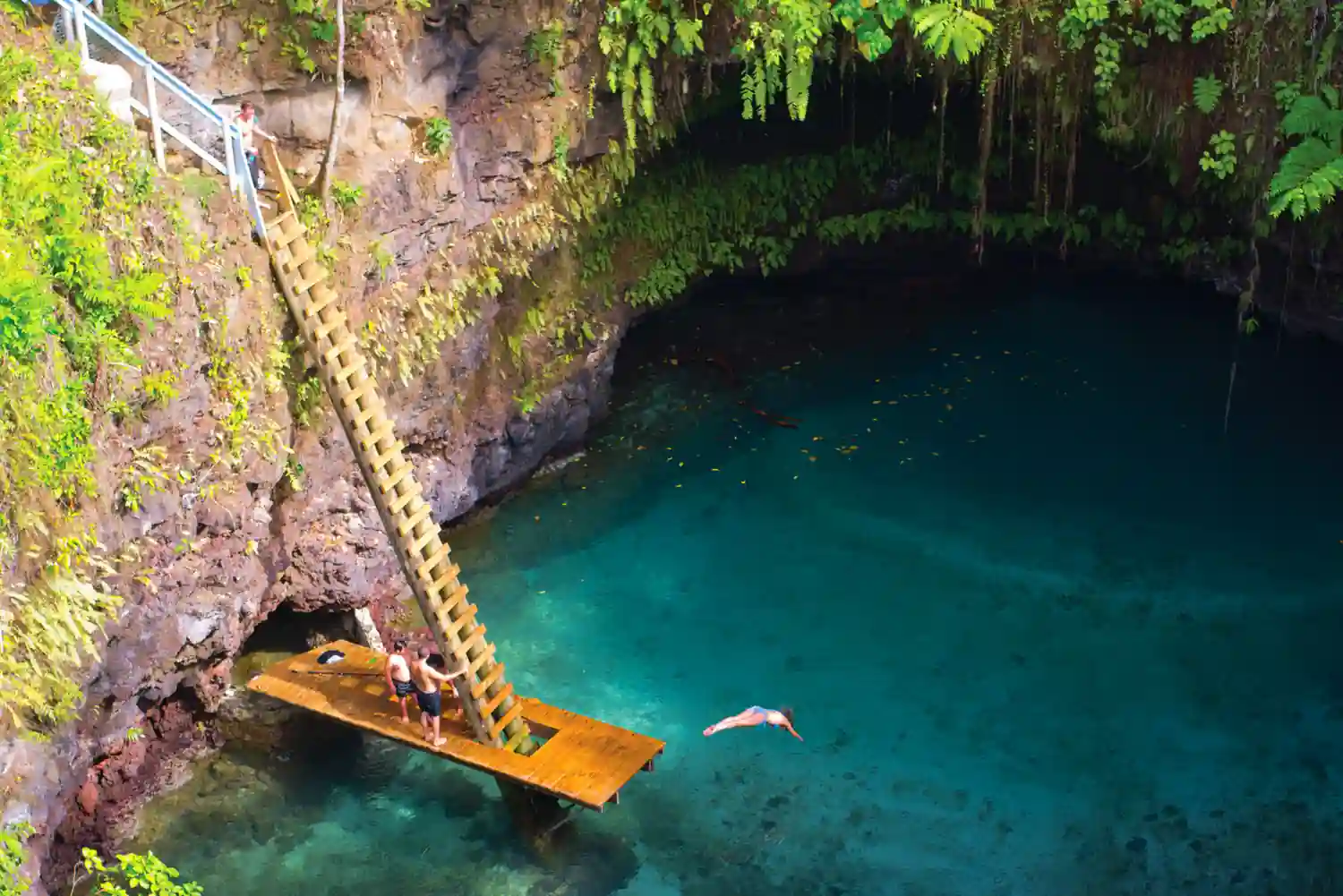 12 Unreal Places With Clearest Ocean Water in the World 14 To Sua Ocean Trench Samoa