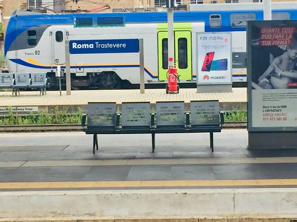 Roma Trastevere railway station