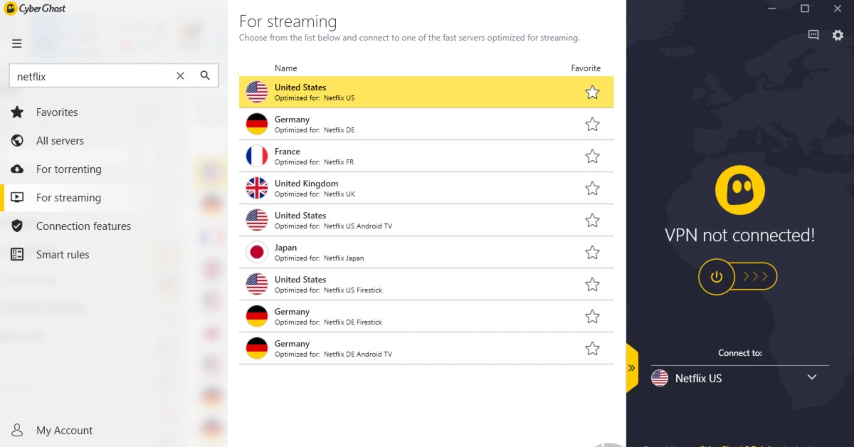 Best VPNs for Travelers (According to Reddit + Tests) 11 CyberGhost – Beginner Friendly Streaming