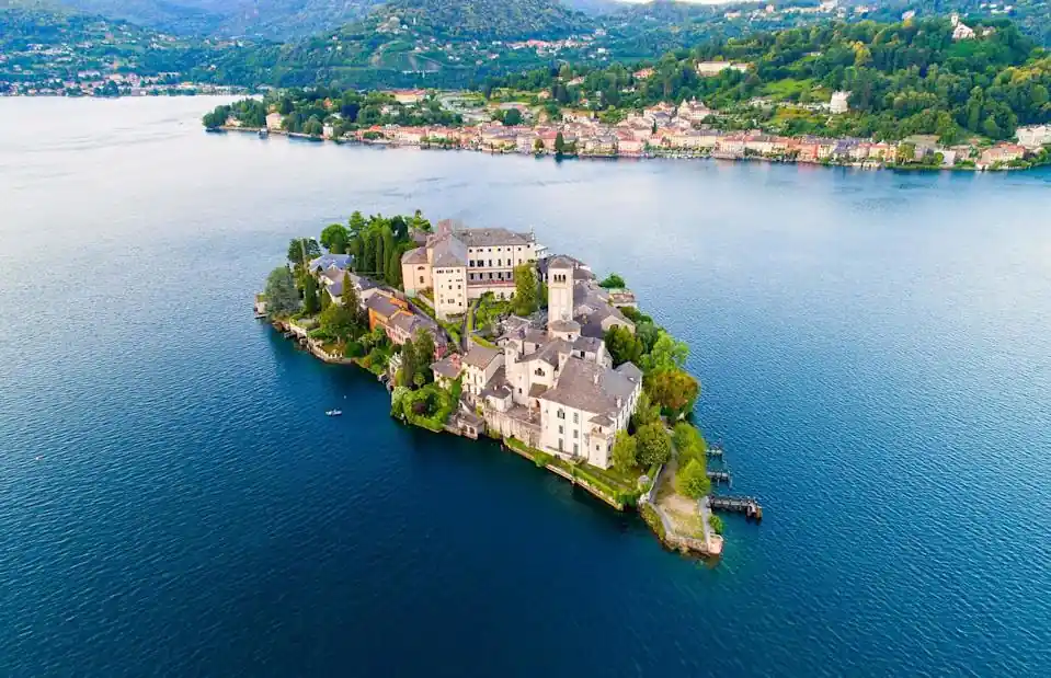 Lake Orta Orta San Giulio Piedmont