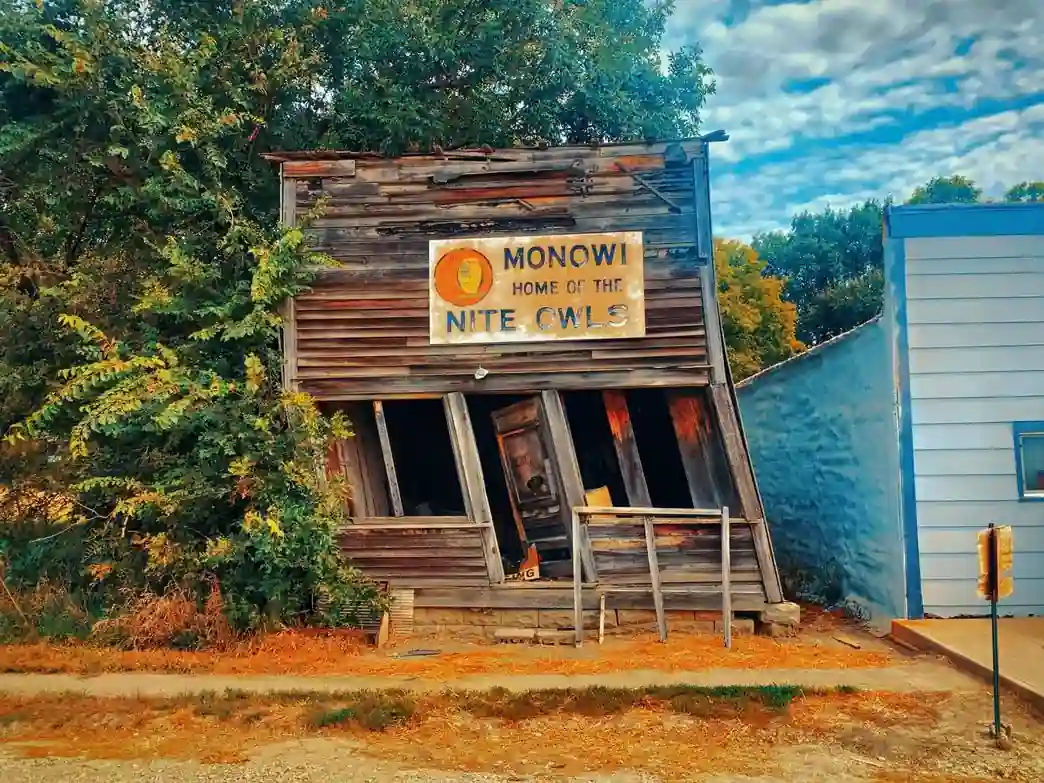 Monowi sits in northeastern Nebraska