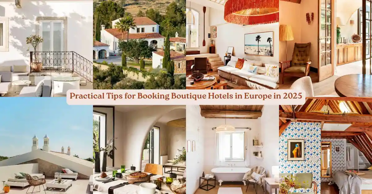 Practical Tips for Booking Boutique Hotels in Europe in 2025