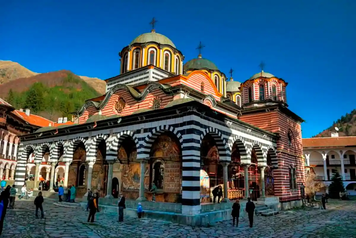 20+ best places to travel in december on a budget (Under $800) 12 Bulgaria Sofia Plovdiv Rila Monastery