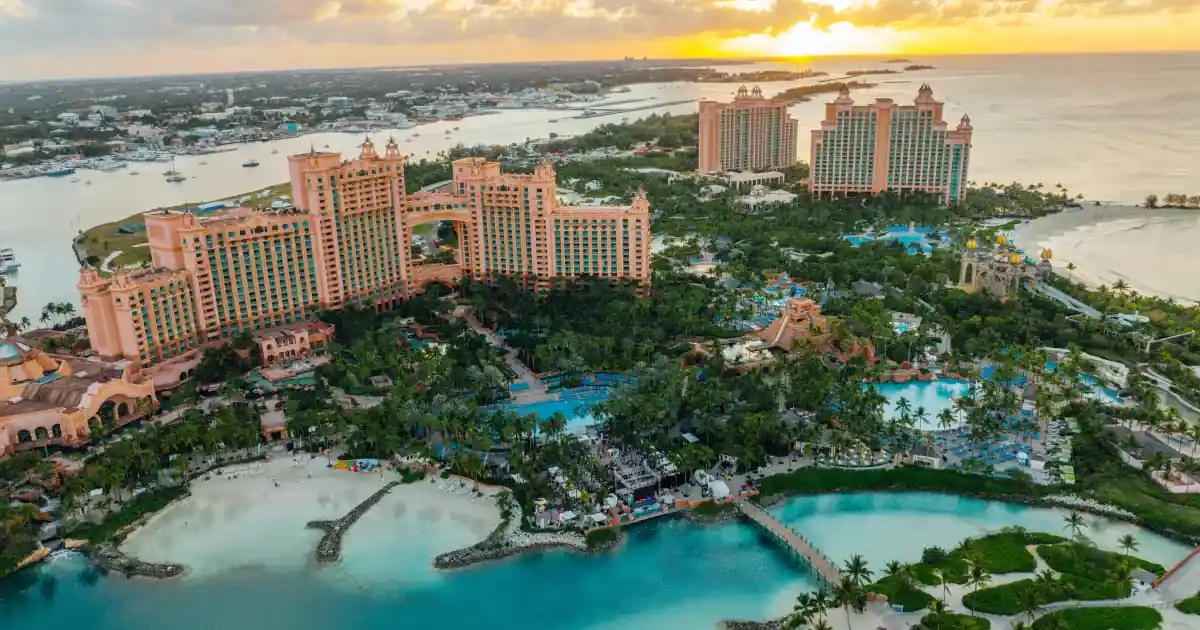20+ best places to travel in december on a budget (Under $800) 18 The Bahamas Nassau Paradise Island