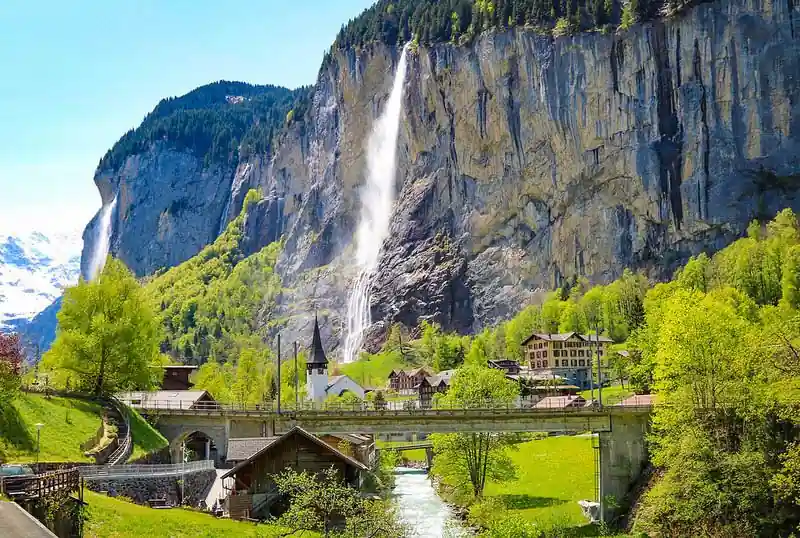 Discover Lauterbrunnen Valleys Frozen Waterfalls