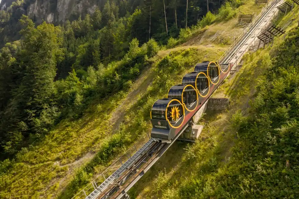 Ride the Stoosbahn Funicular