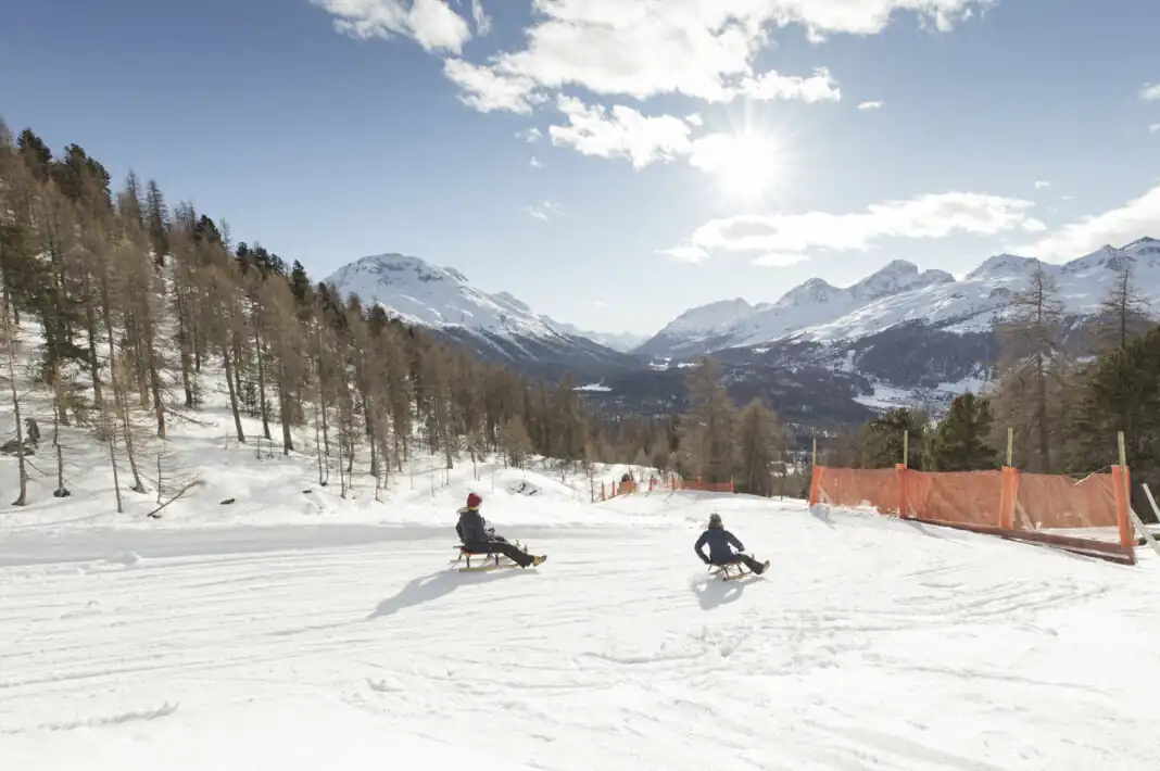 Snowshoe Around Muottas Muragl