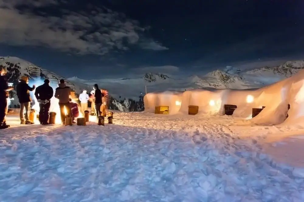 Stay Overnight in an Igloo Village