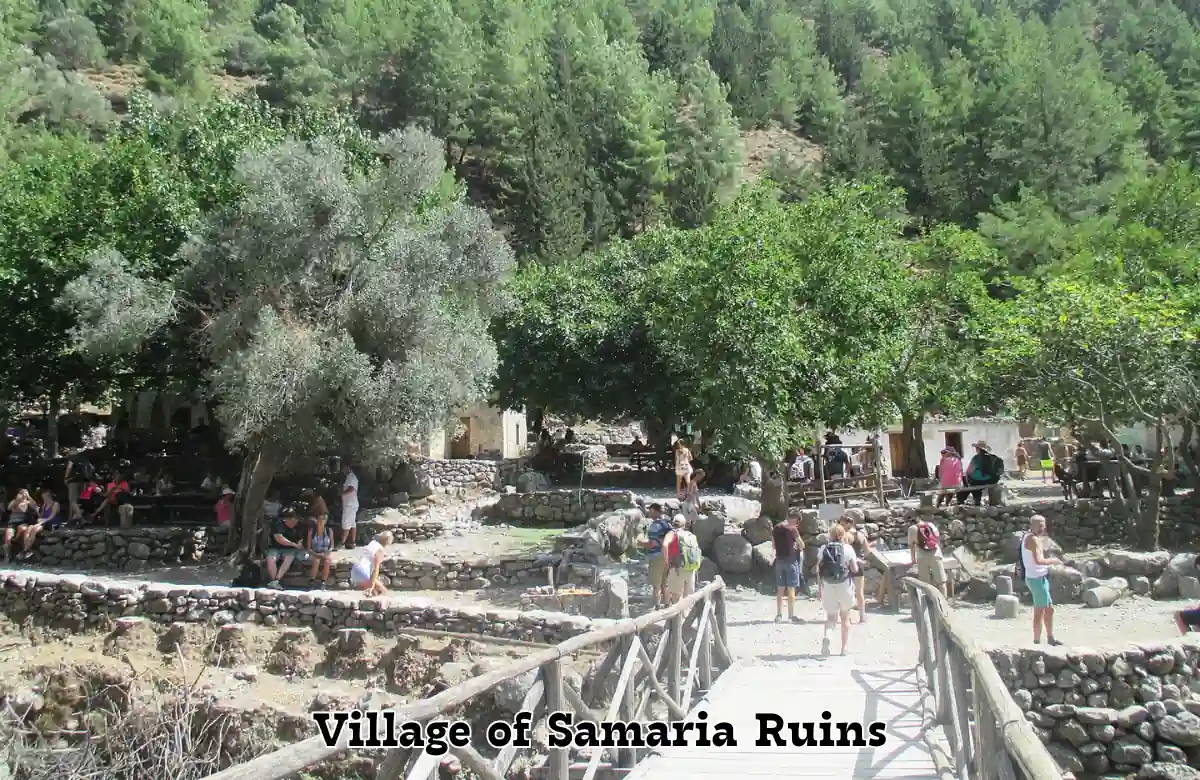 Village of Samaria Ruins