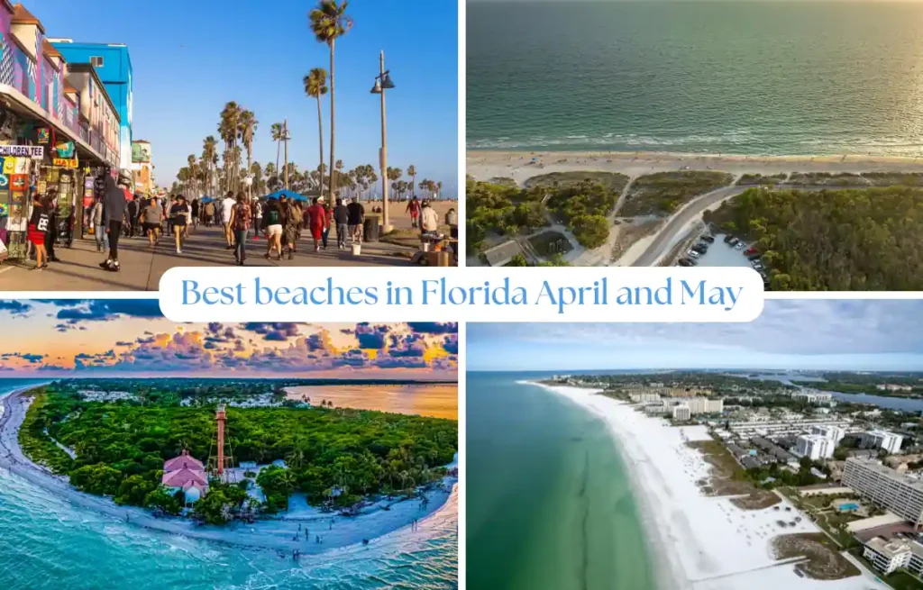 Best beaches in Florida April and May