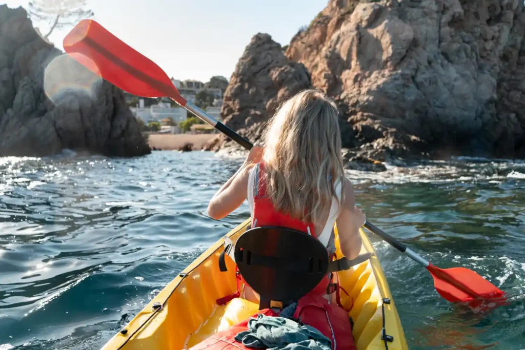 Kayak the Emerald Cave on the Colorado River